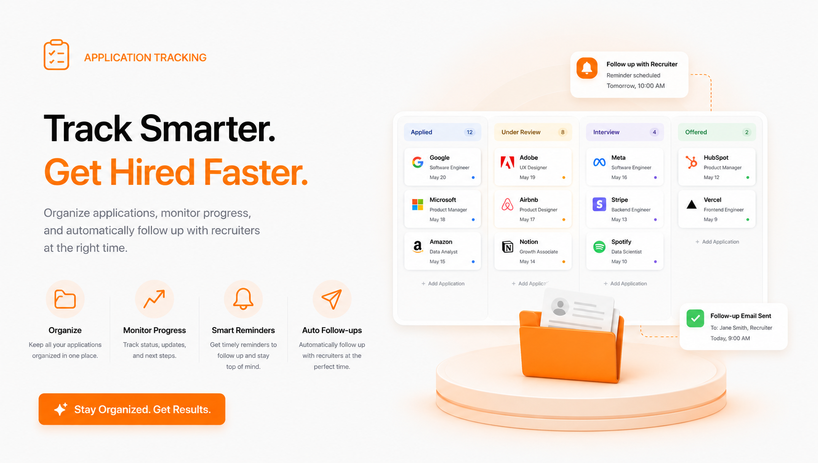 Application Tracking