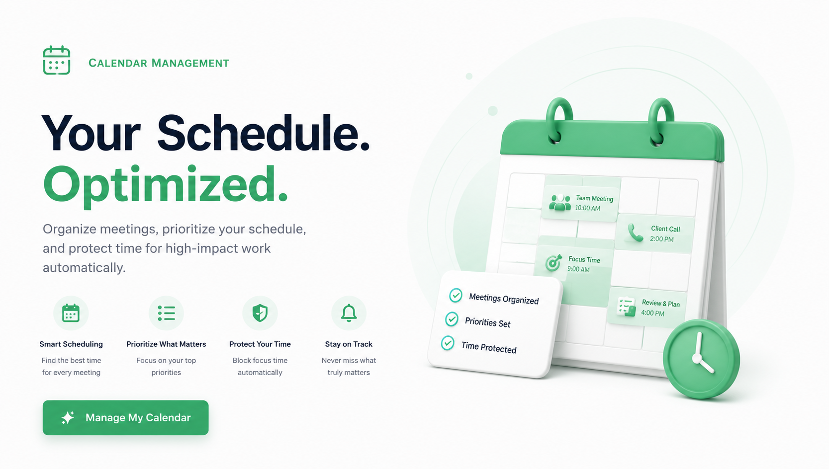 Calendar Management