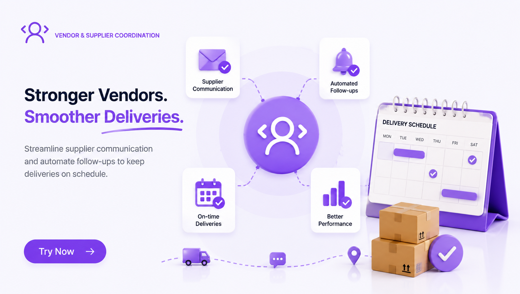 Vendor & Supplier Coordination